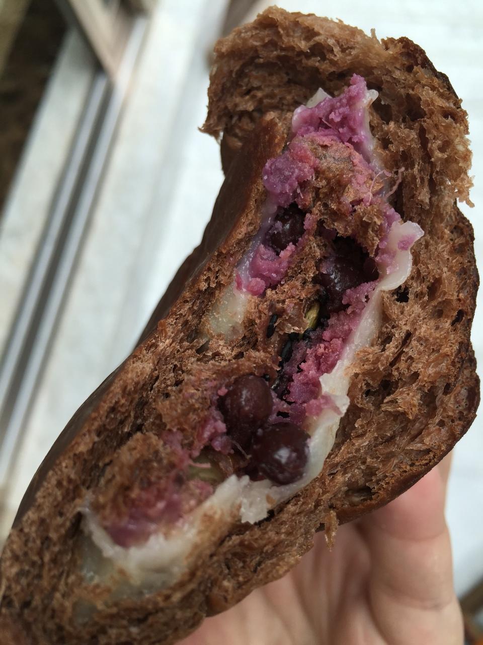 巧克力麻薯软欧包