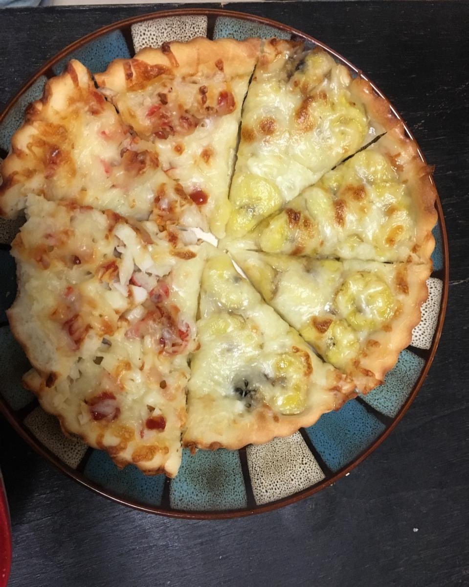做一张敲好吃的披萨饼底