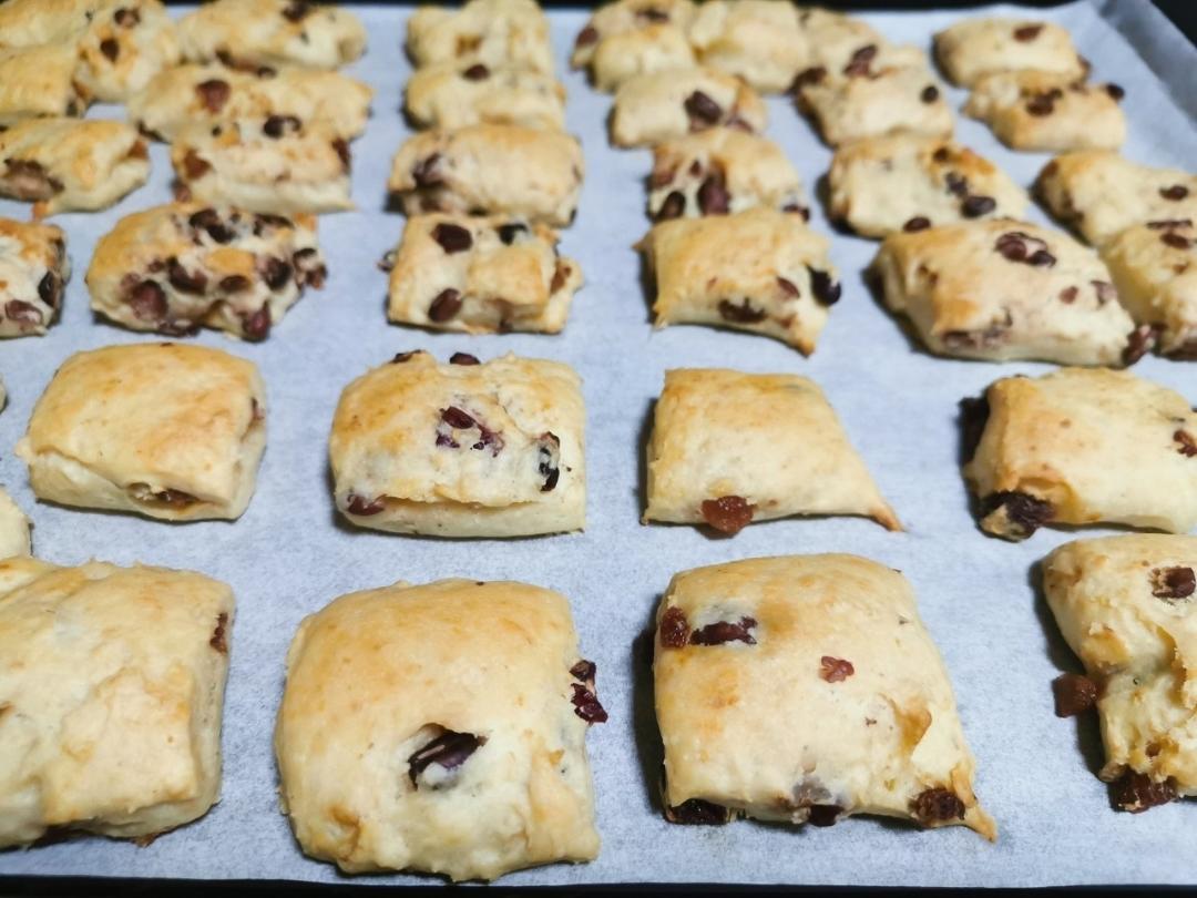 简单快手迷你奶油司康（消耗淡奶油/无黄油无泡打粉）