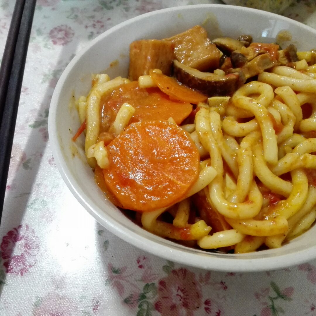 咖喱乌冬面