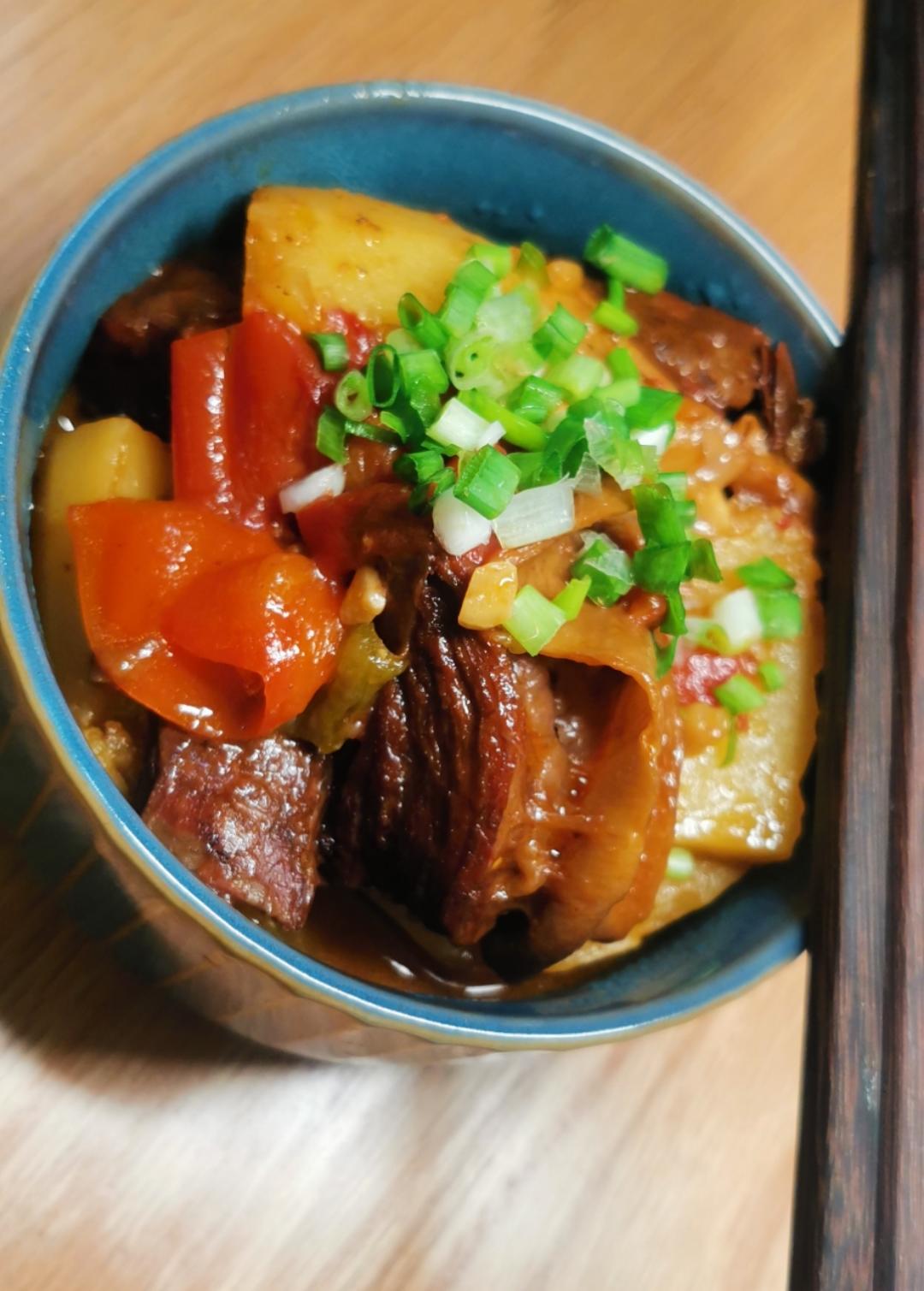 番茄土豆炖牛腩