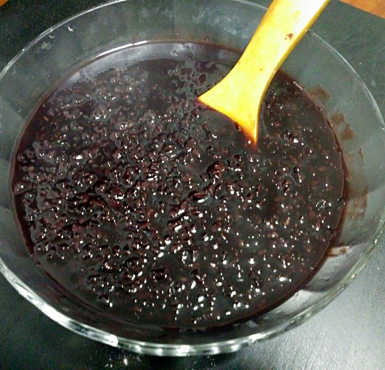 黑米馒头（黑米粥）的做法 步骤1