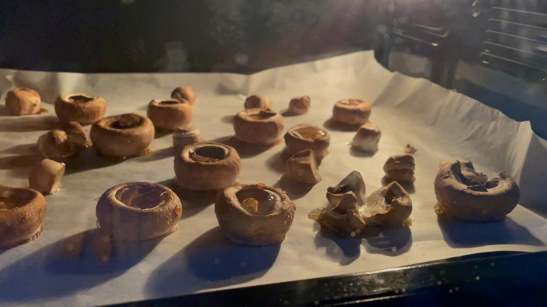 烤口蘑(烤箱)(减肥食品）