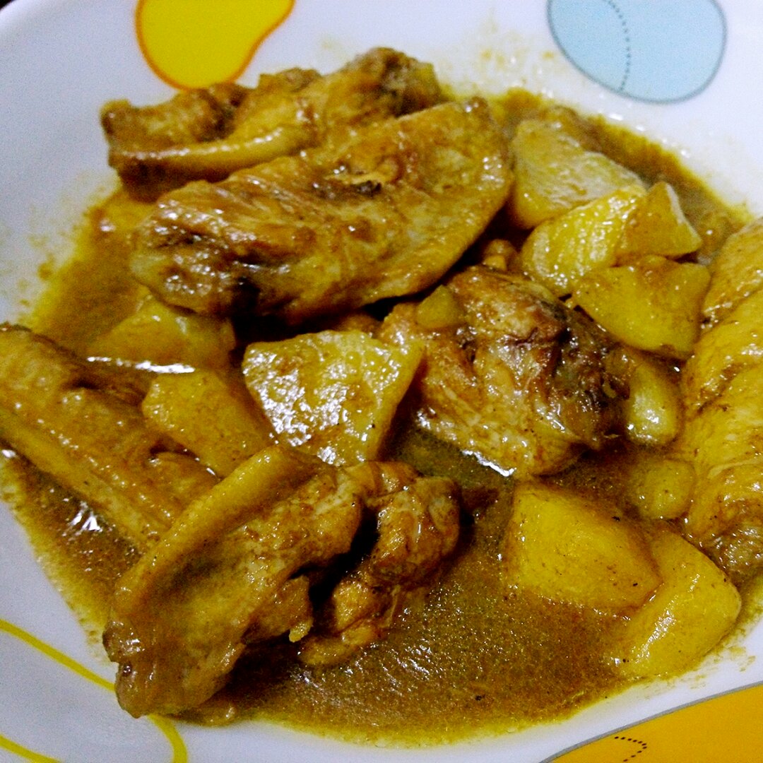 土豆炖鸡翅（快手零失败）