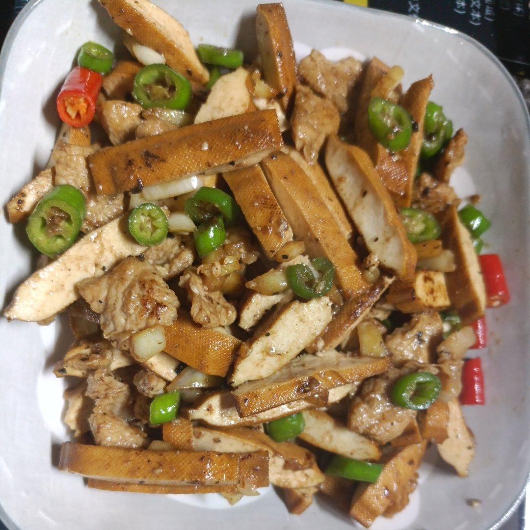 小炒香干