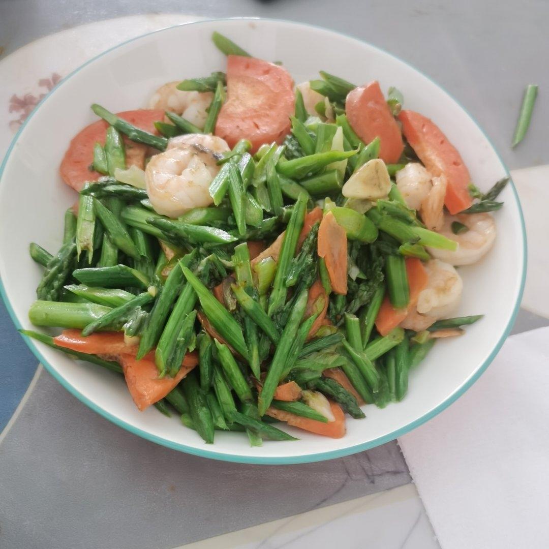 虾仁芦笋（清甜如初夏）