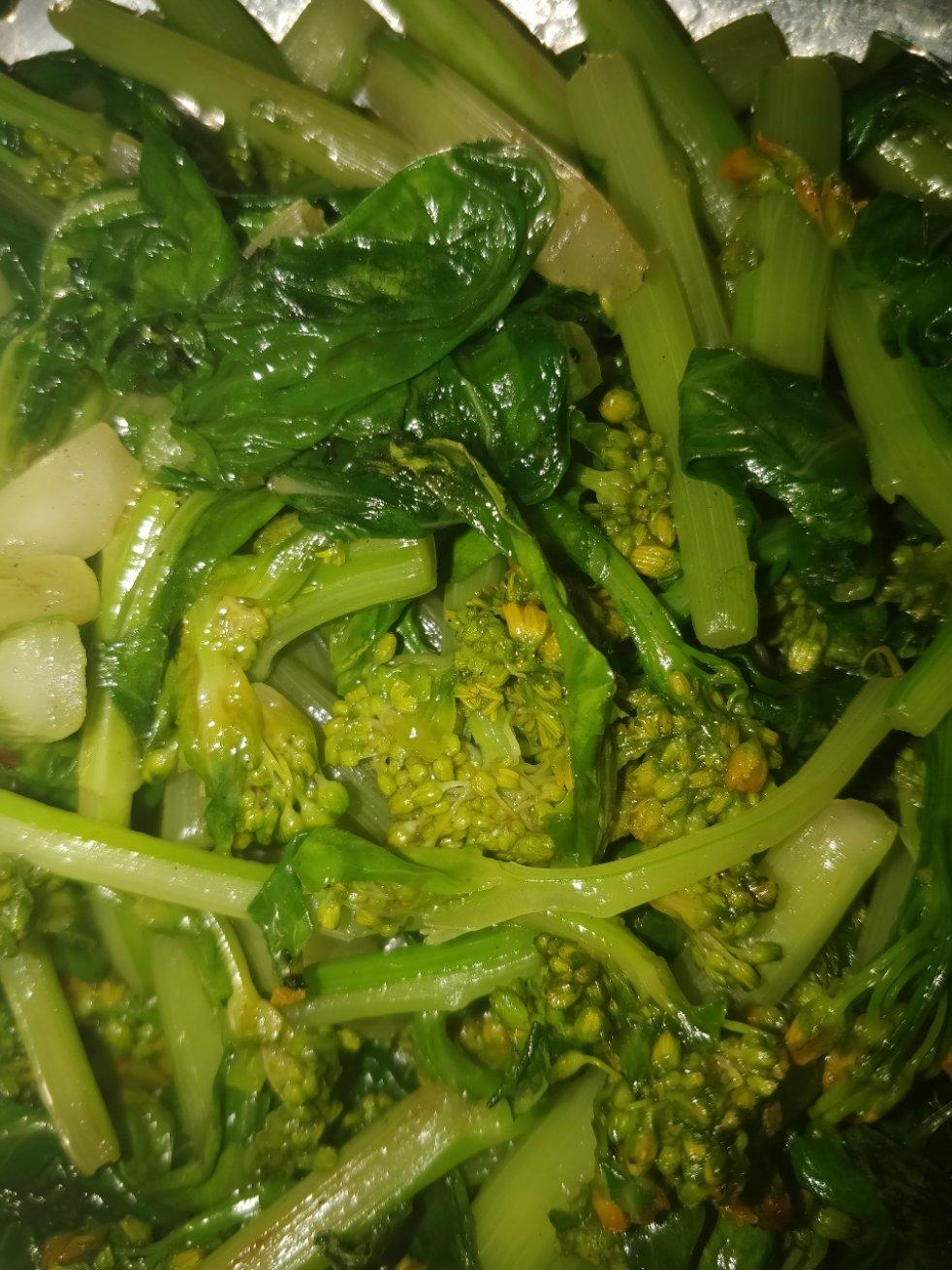 蒜蓉炒菜心的做法