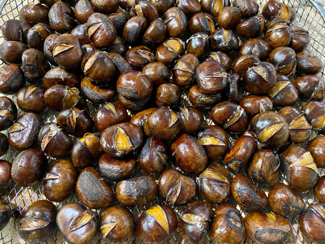 ‼️香甜软糯‼️轻松好剥㊙️烤箱版糖炒栗子