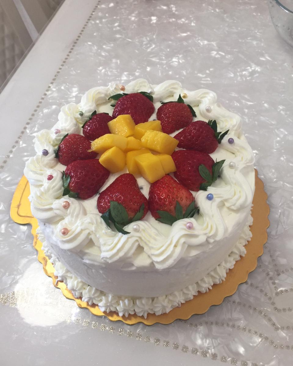 8寸 戚风蛋糕 生日蛋糕胚