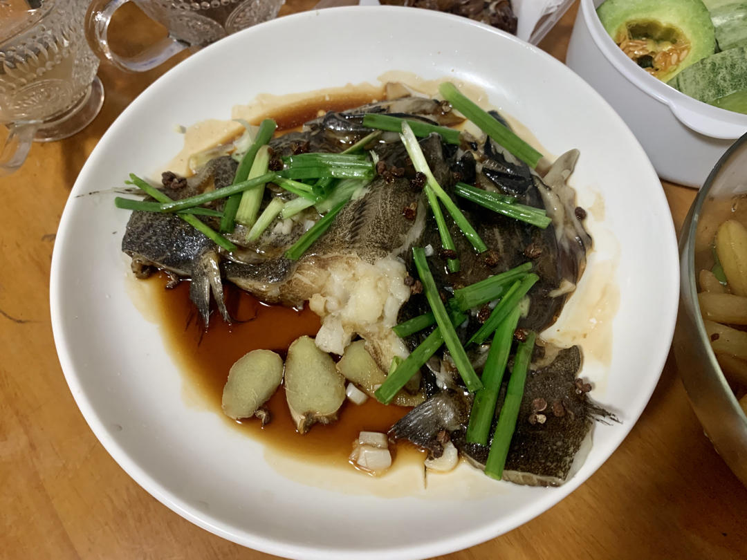 蒸鸦片鱼头（同鱼身做法一样）