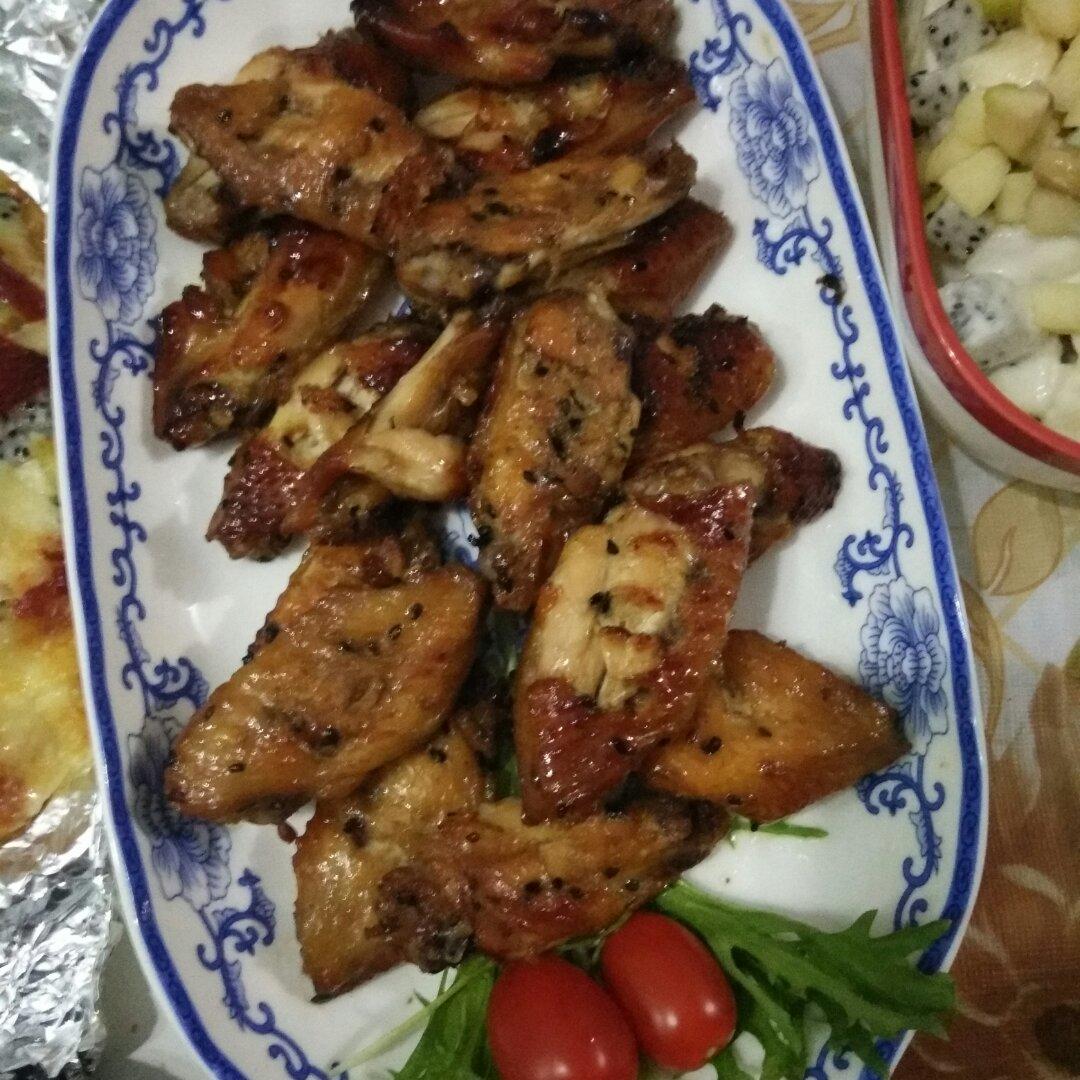 蜜汁鸡翅（烤箱版）