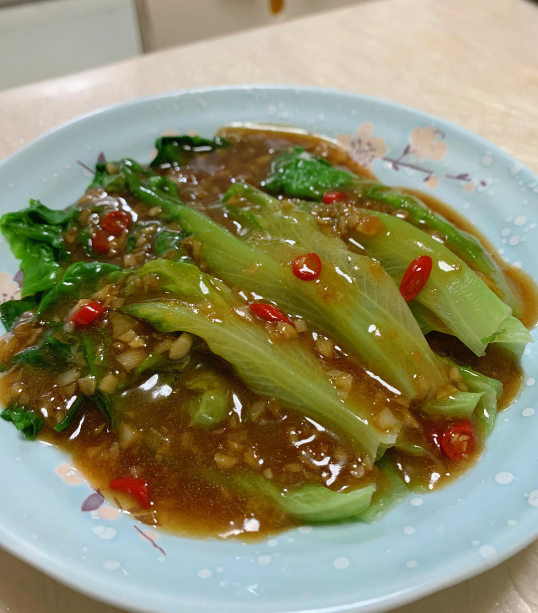 【蚝油生菜】★粤菜/下饭菜/快手菜/拿手菜