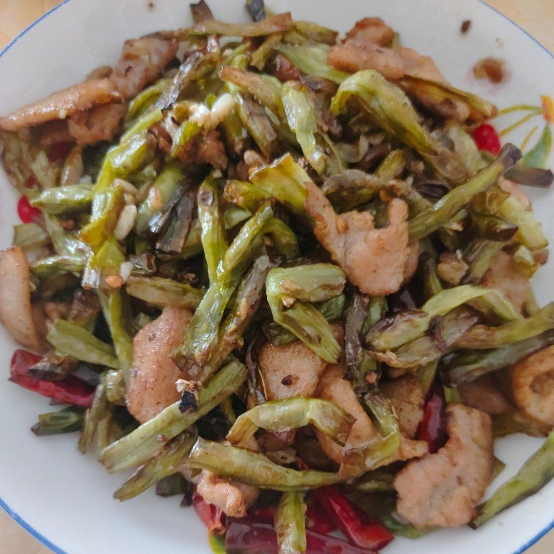 家庭版干煸豆角