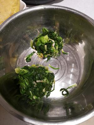 扇贝拌菠菜（海鲜大餐直播菜单）的做法 步骤2