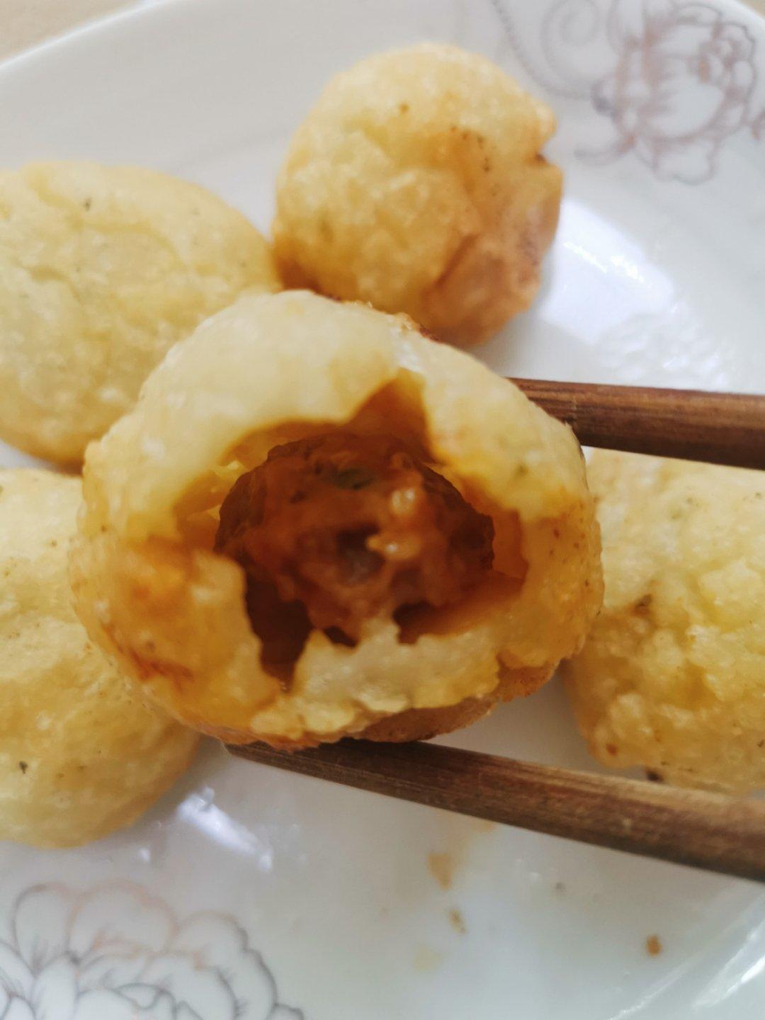 🤪🤪🤪超好吃外酥里嫩流汁的玉兰饼