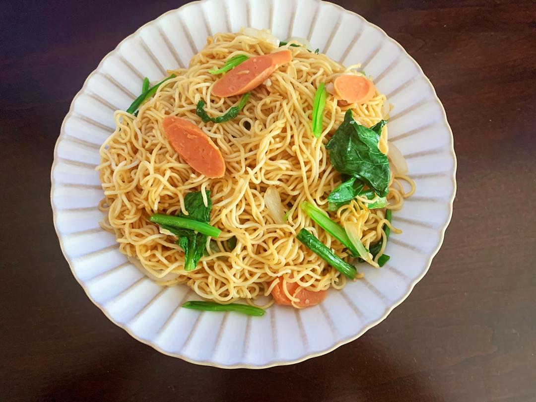 豉油皇炒面，最详细的教程，家常做法