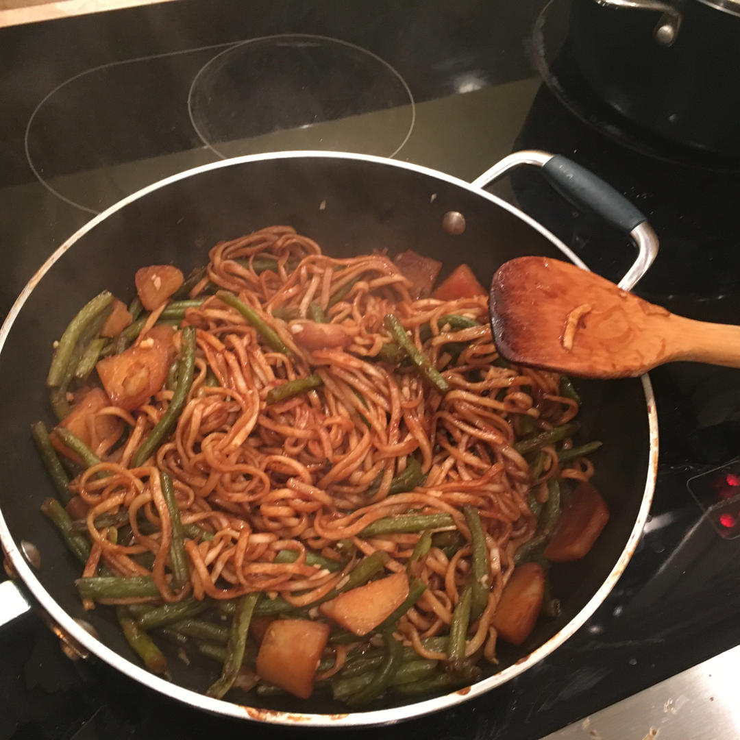 豆角焖面