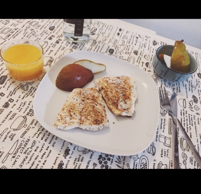 香煎鳕鱼扒