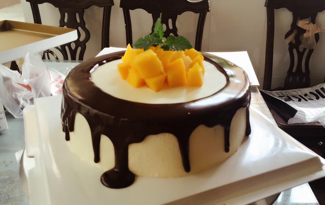 蛋糕淋面之一：甘那许淋面（详细解答淋面太稠的问题）