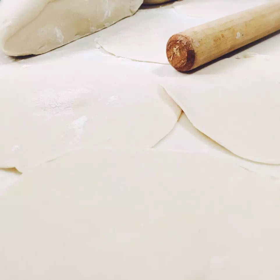 薄皮韭菜饼