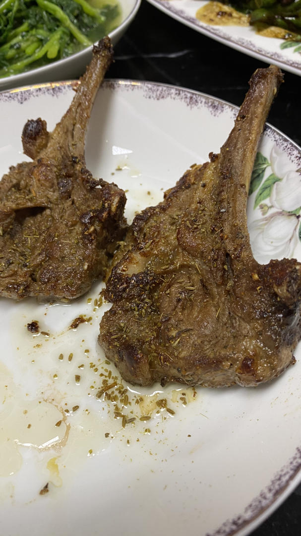 香煎羊排