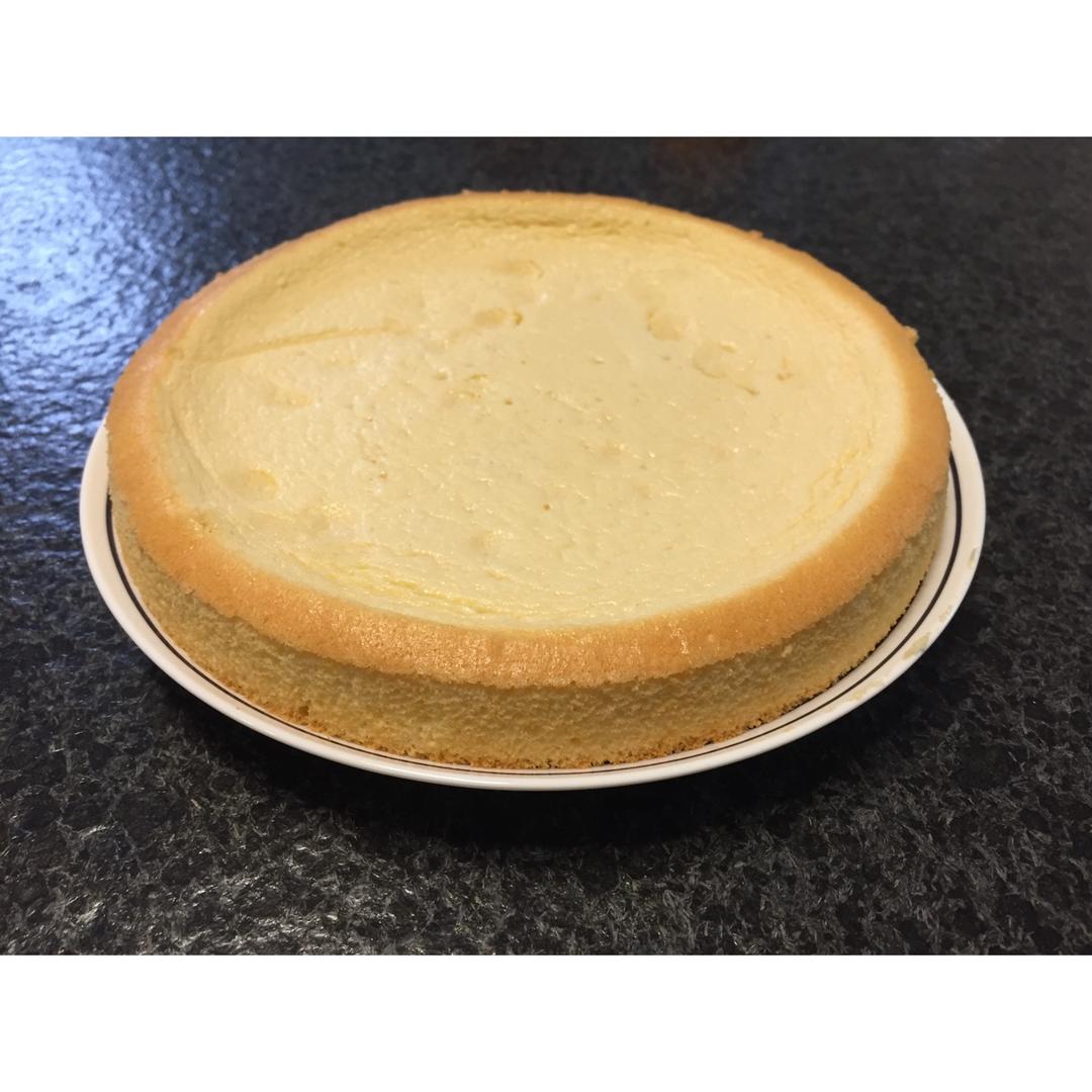 6寸原味戚风蛋糕