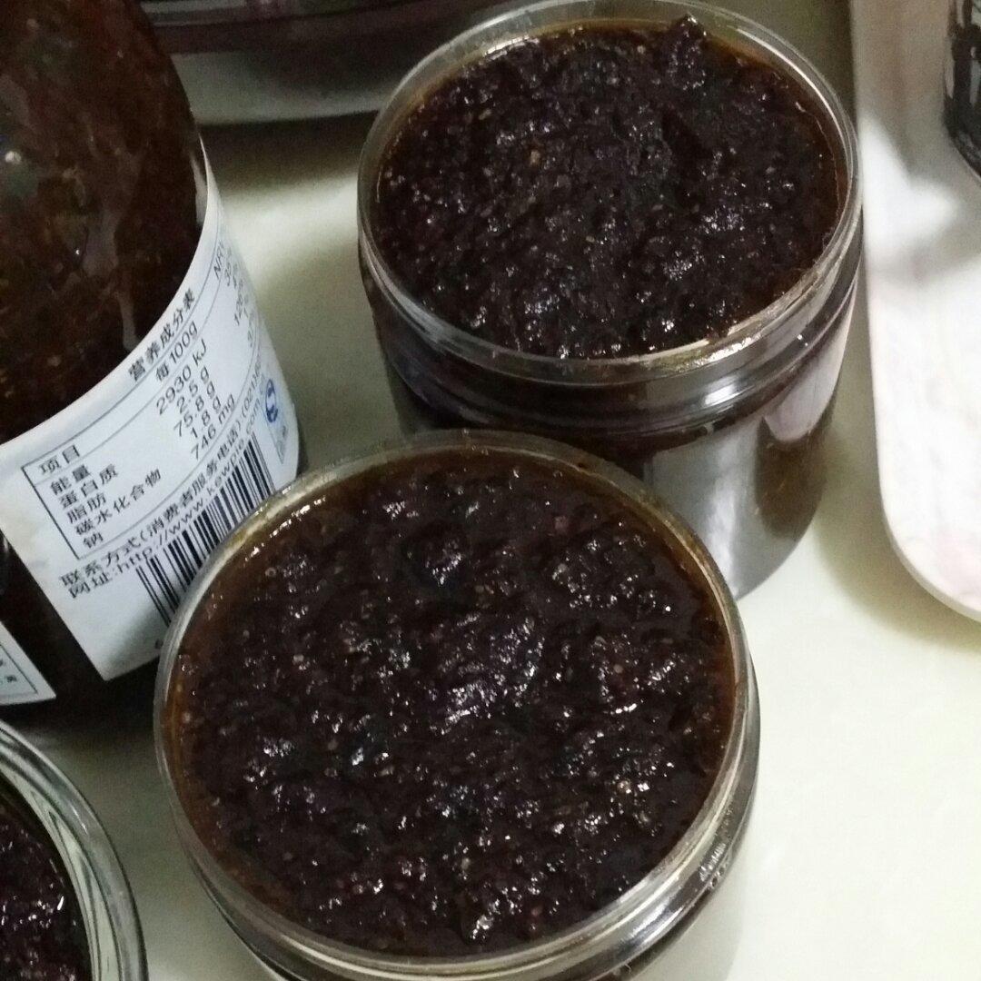 黑糖红枣枸杞姜母茶酱