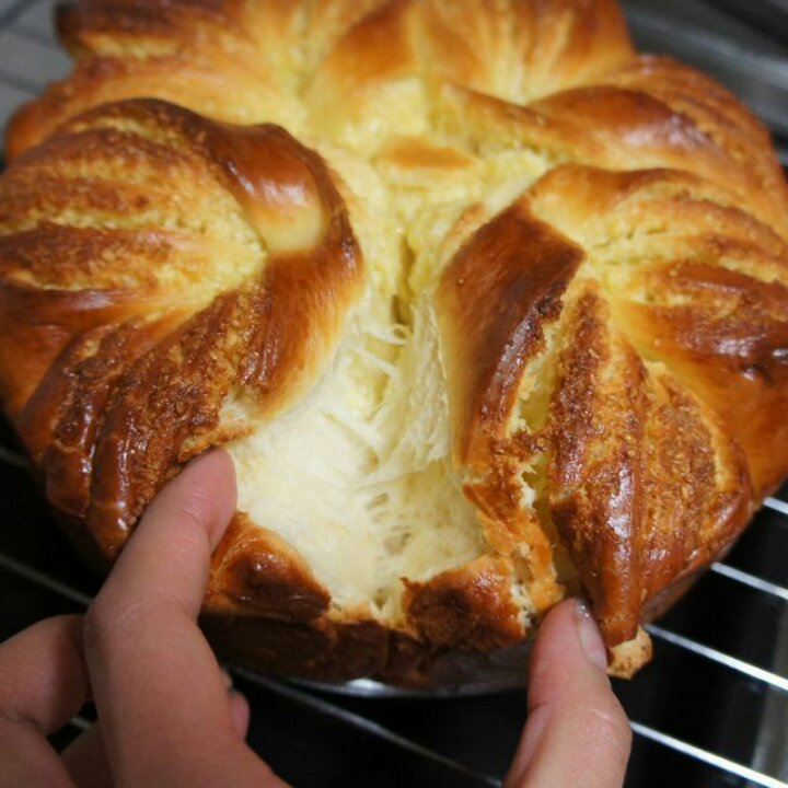 夺命软吐司(๑´ڡ`๑)超软拉丝极速方便的一次发酵吐司