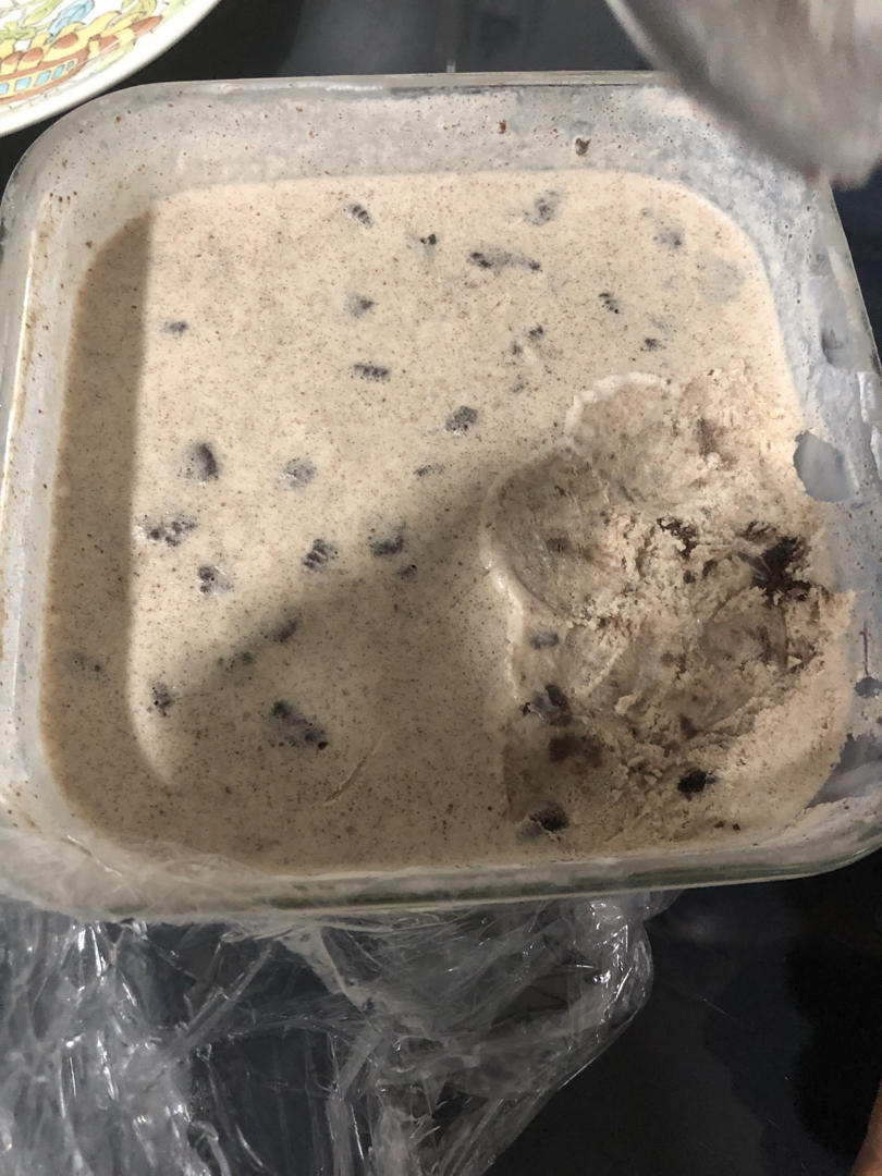 消耗淡奶油 自制奥利奥奶油冰淇淋🍦
