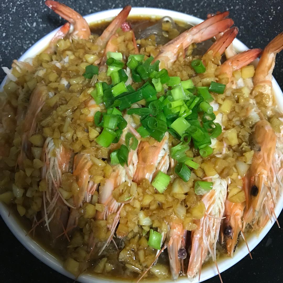 蒜蓉粉丝蒸虾