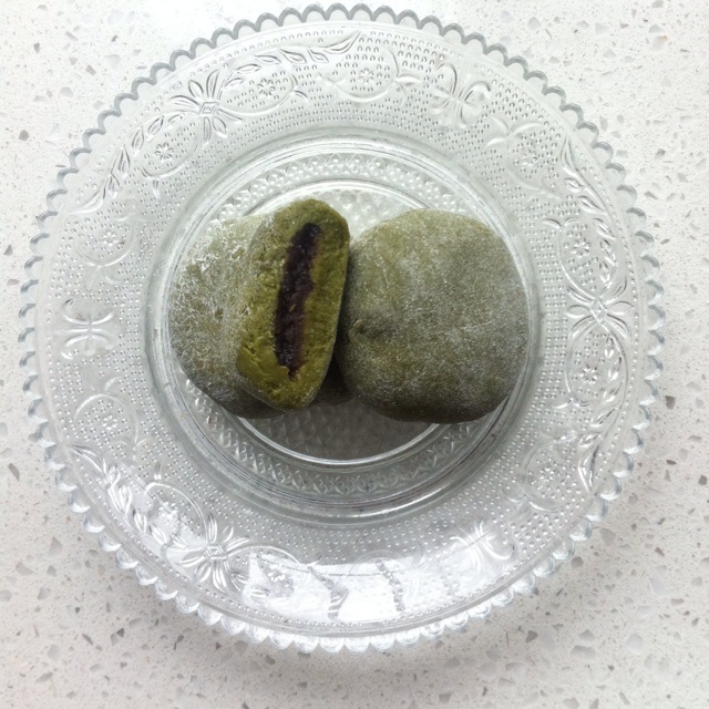抹茶红豆大福