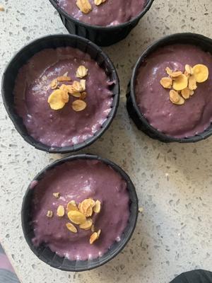 低脂紫薯纸杯蛋糕-无糖无油的做法 步骤14