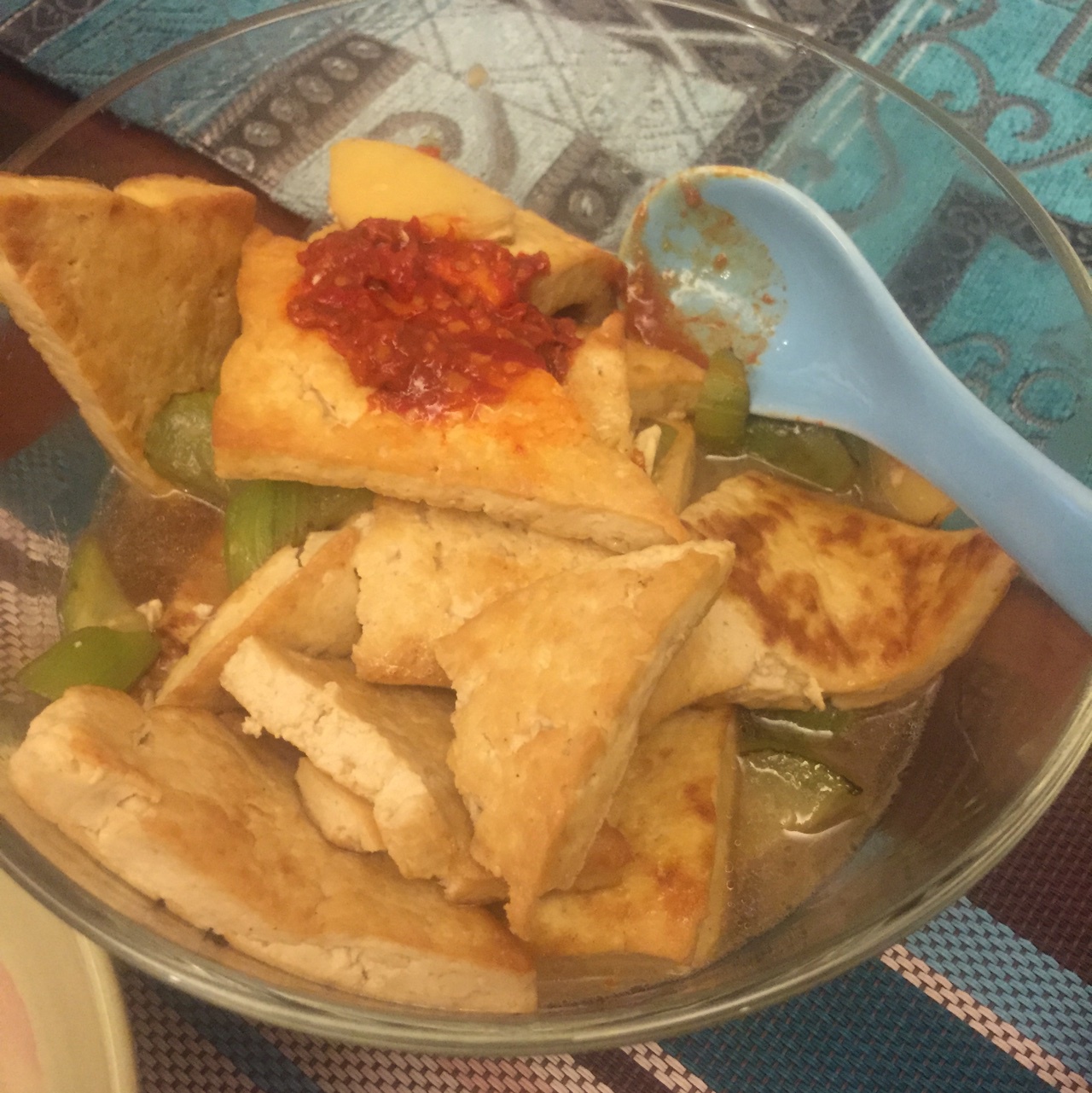 丝瓜烧豆腐
