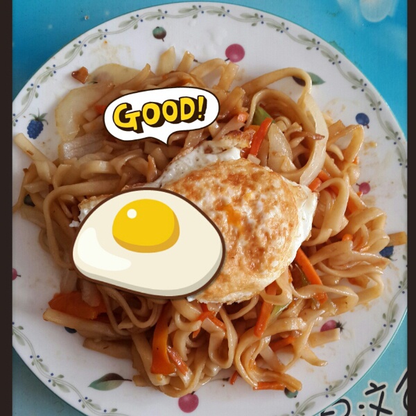 蔬菜炒面