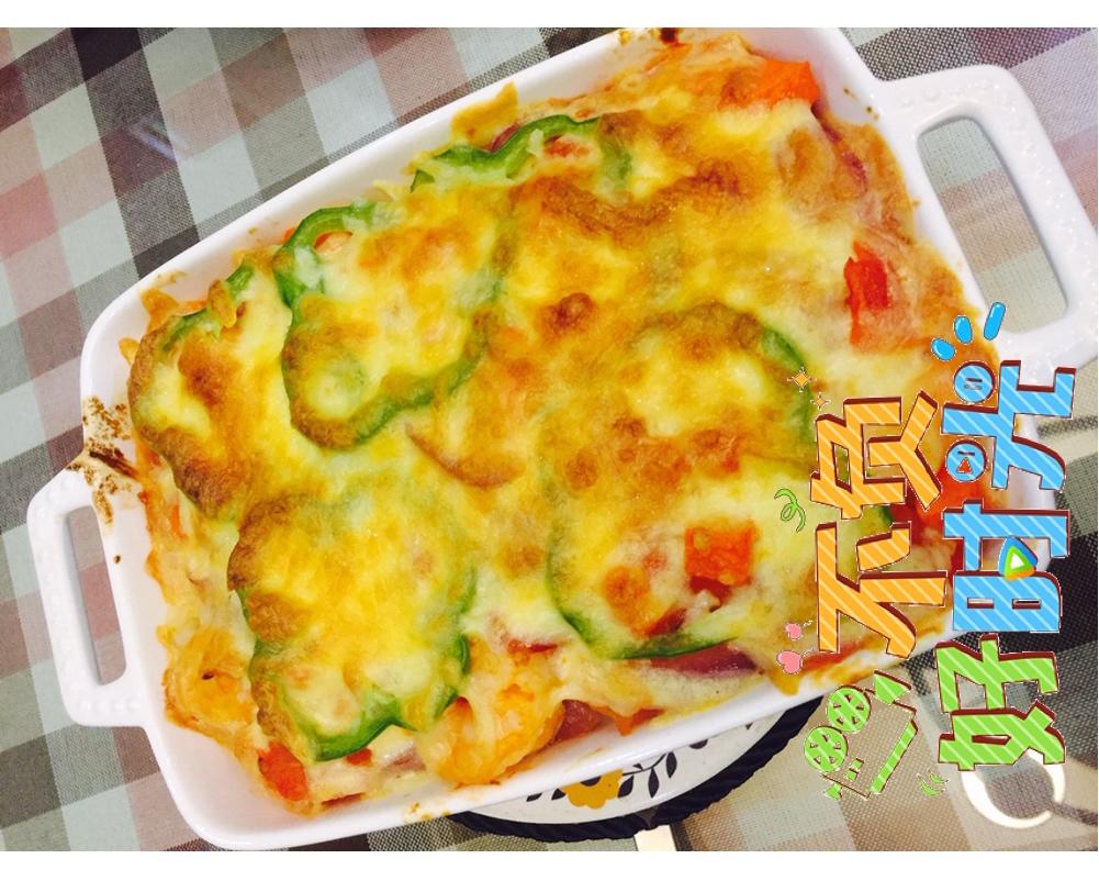浓情海鲜芝士焗饭
