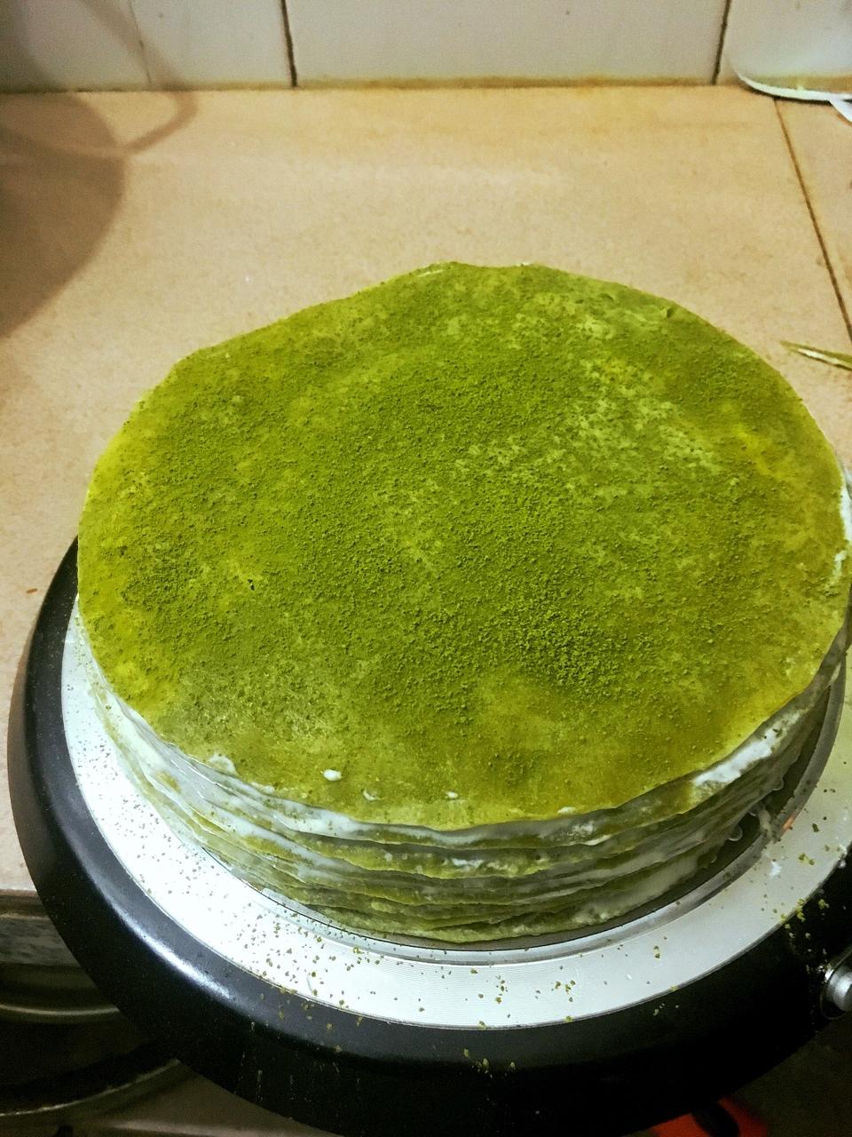 小清新—抹茶千层