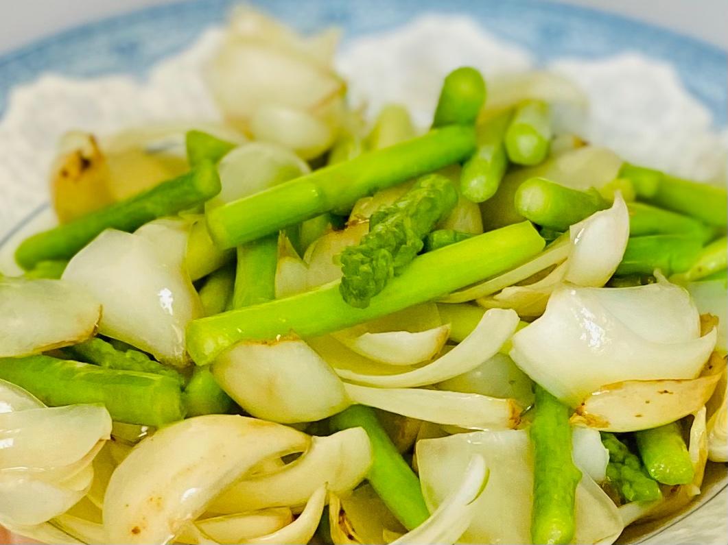 【芦笋百合的做法步骤图,芦笋百合怎么做好吃】猪阿姨家的谭飘姐_下厨