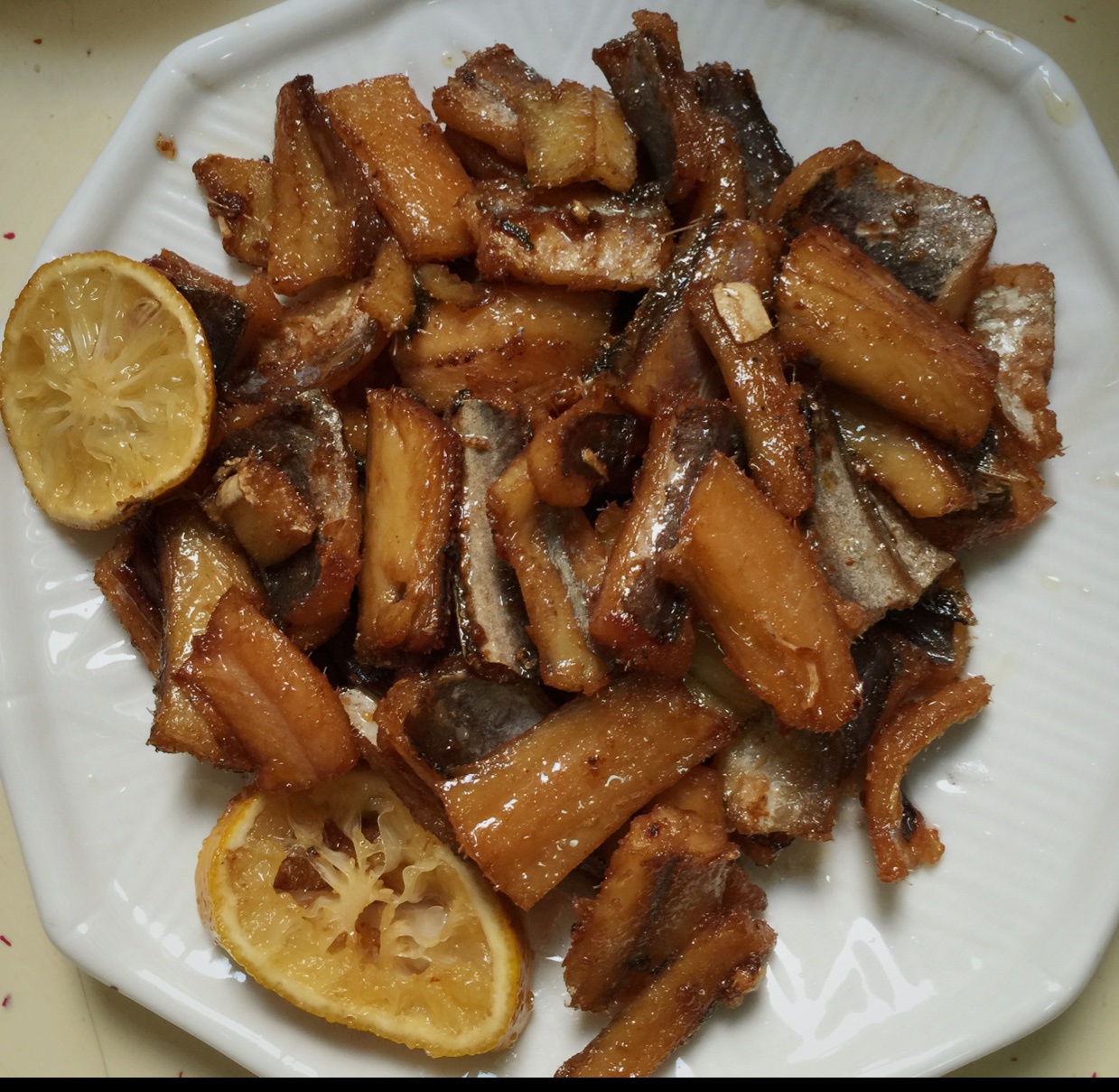 糖醋柠檬鳗鱼干