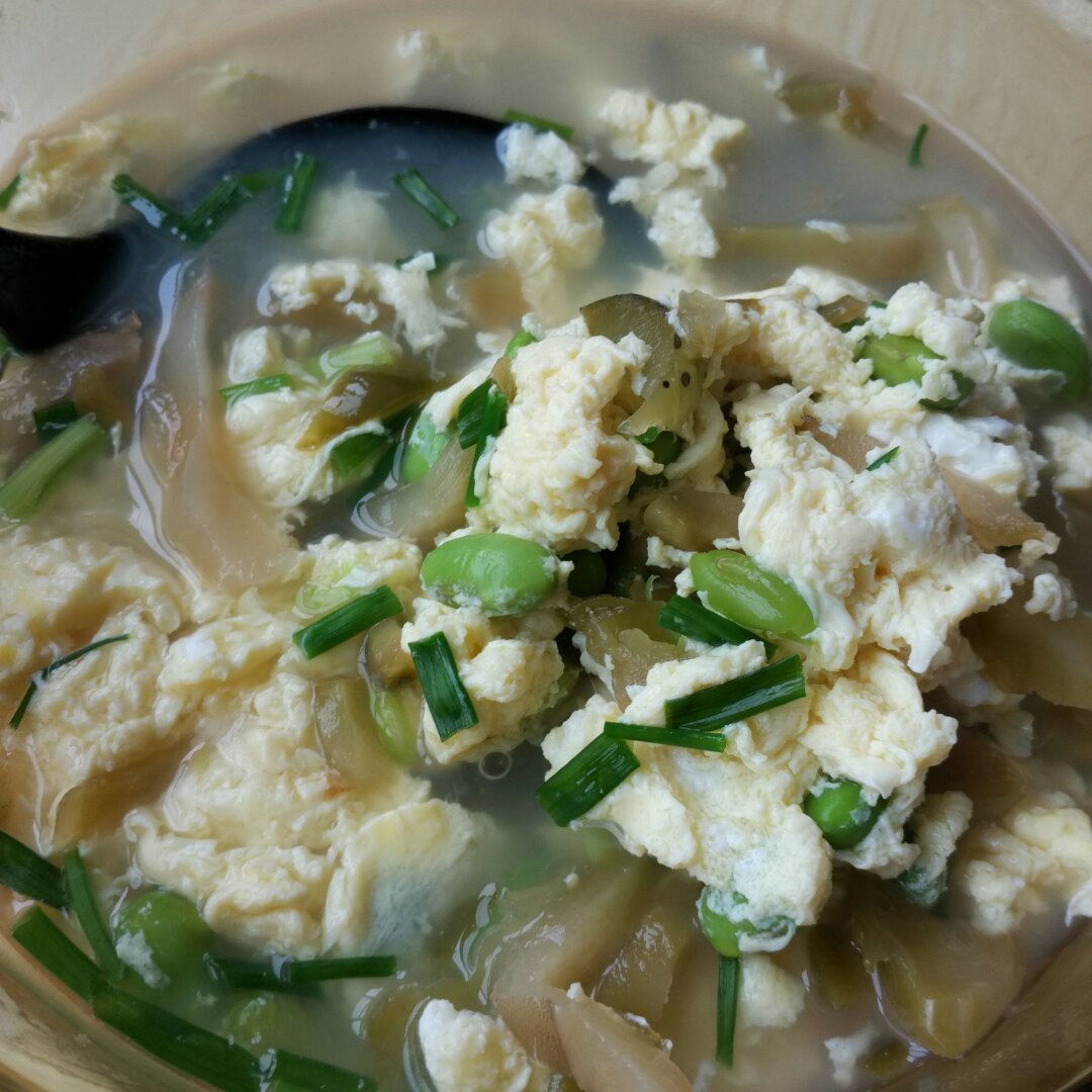 榨菜肉丝汤