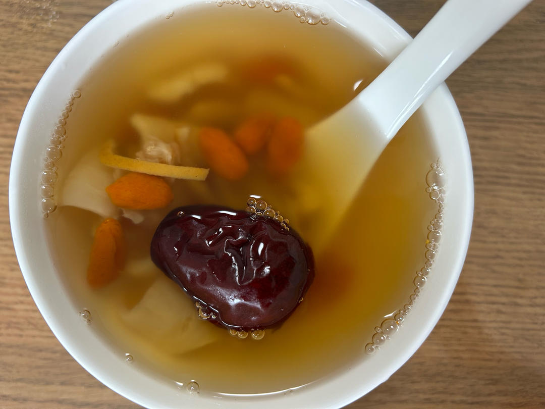 每天都想喝的🌸花胶陈皮炖奶🍮 【一点点点儿腥味都无】