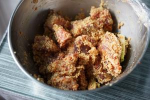 健康无油couscous中东小米粉蒸排骨(牛肉)的做法 步骤3