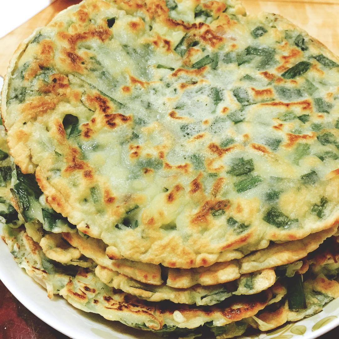 lovelyrita做的韩式韭菜饼
