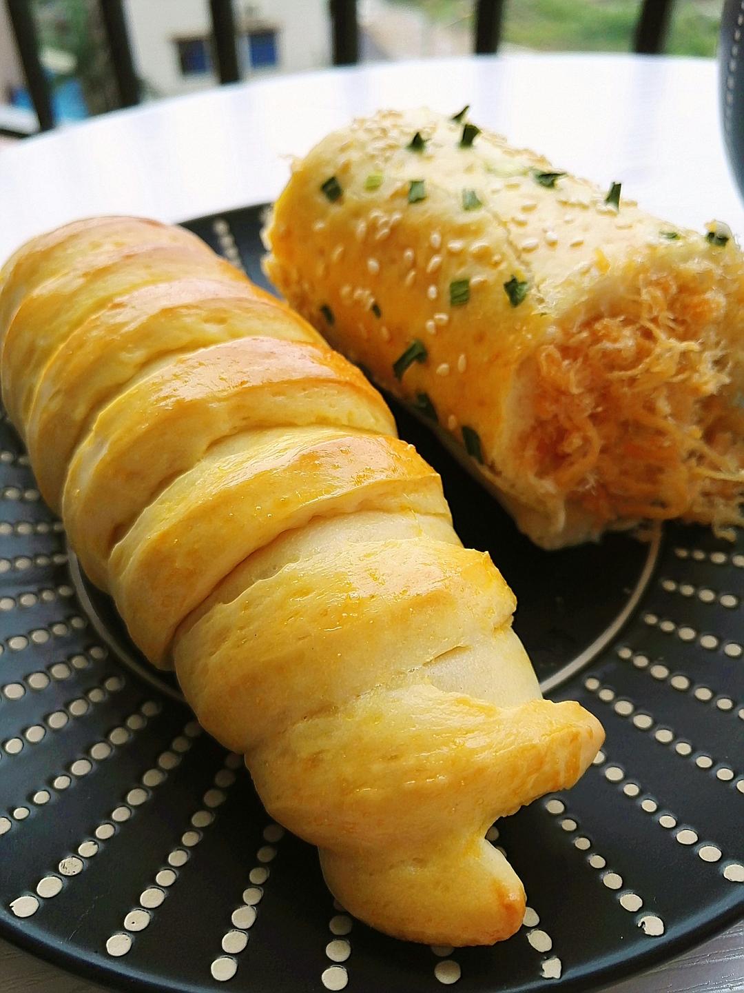 肉松毛毛虫面包