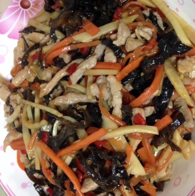 简易版鱼香肉丝