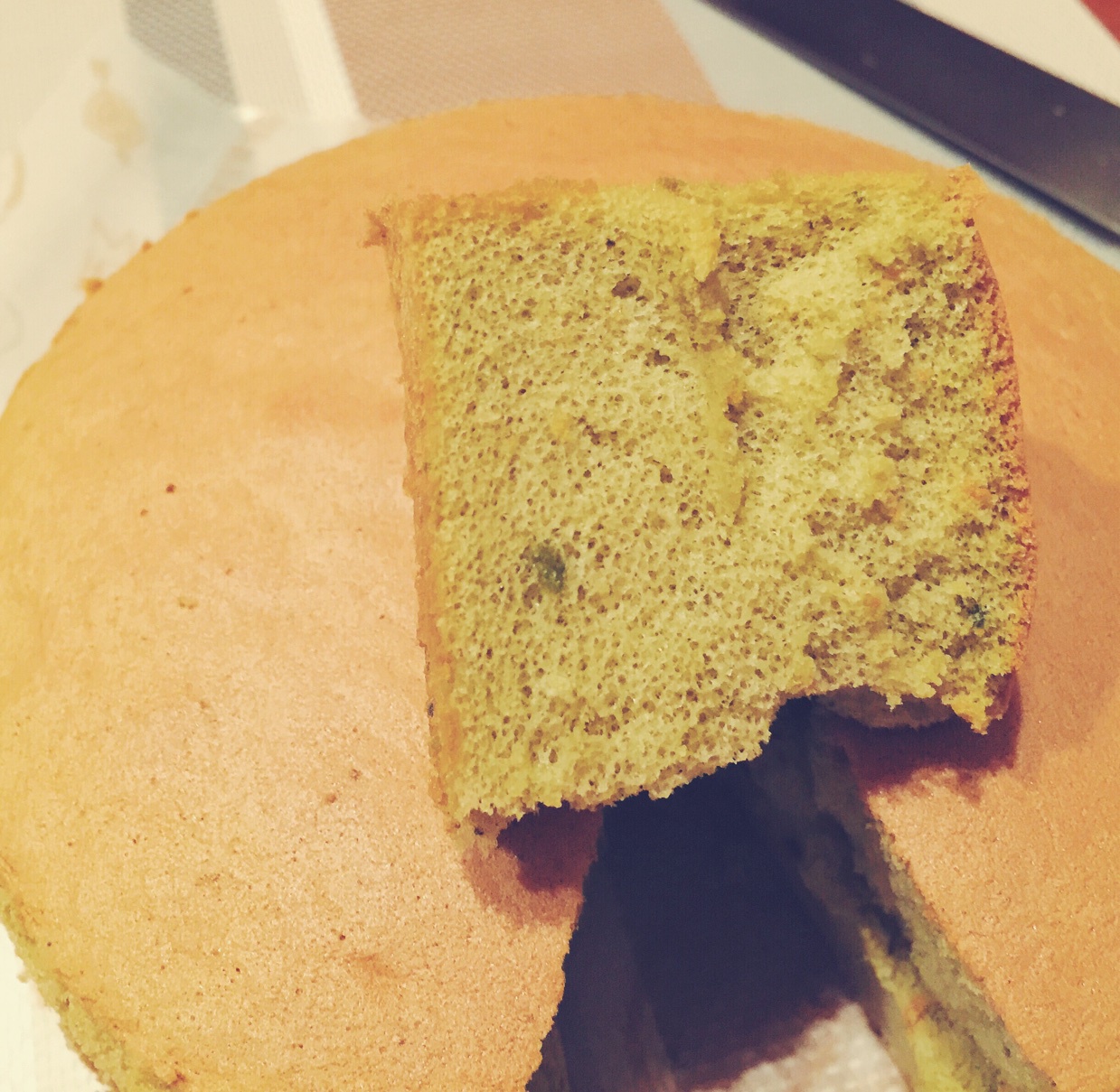 抹茶戚风蛋糕