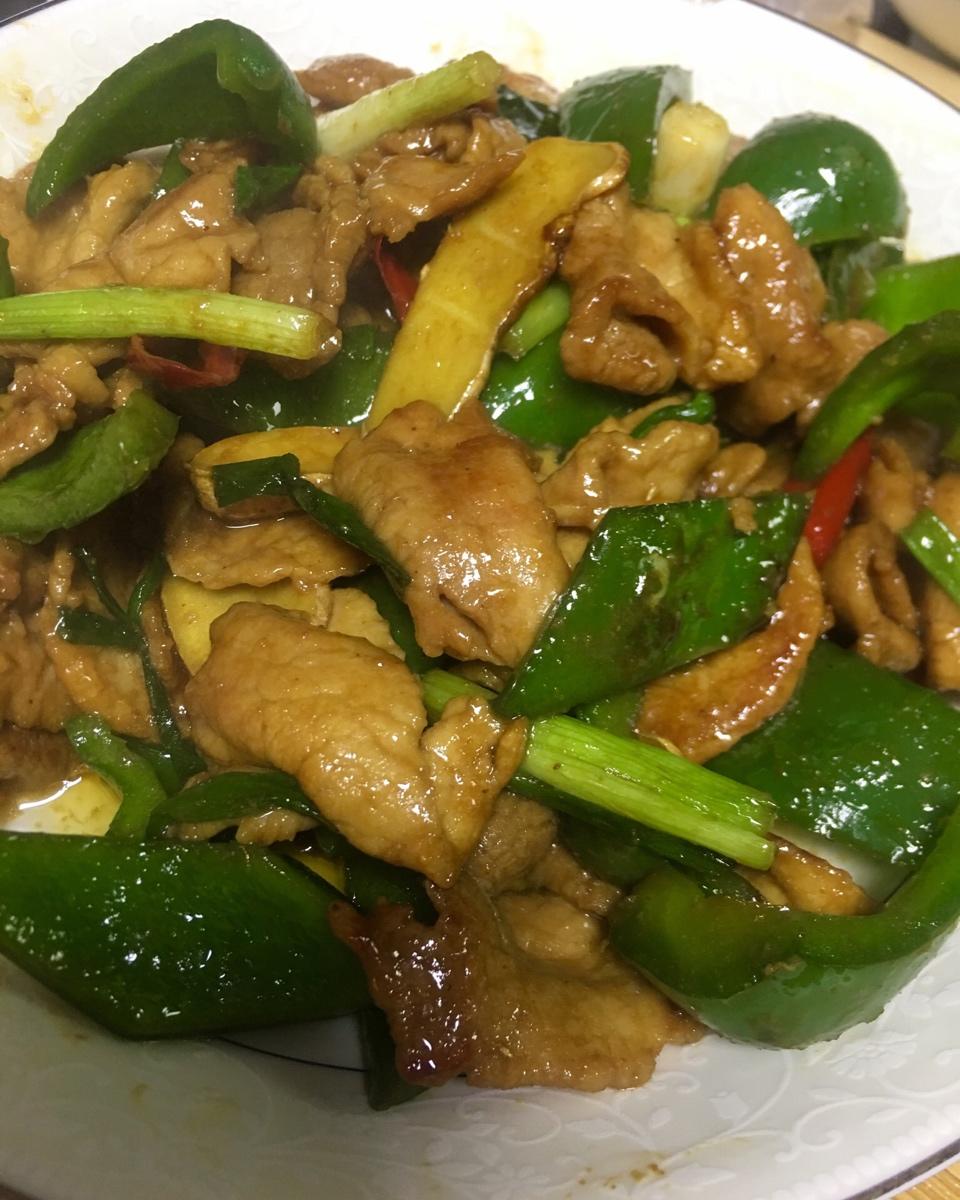 qian714做的青椒炒肉