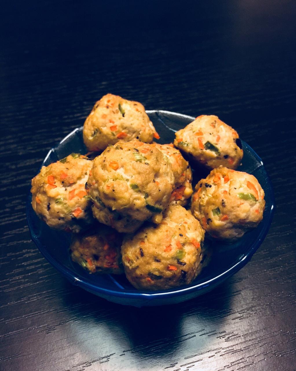 鸡胸豆腐肉丸子（减脂增肌必备）