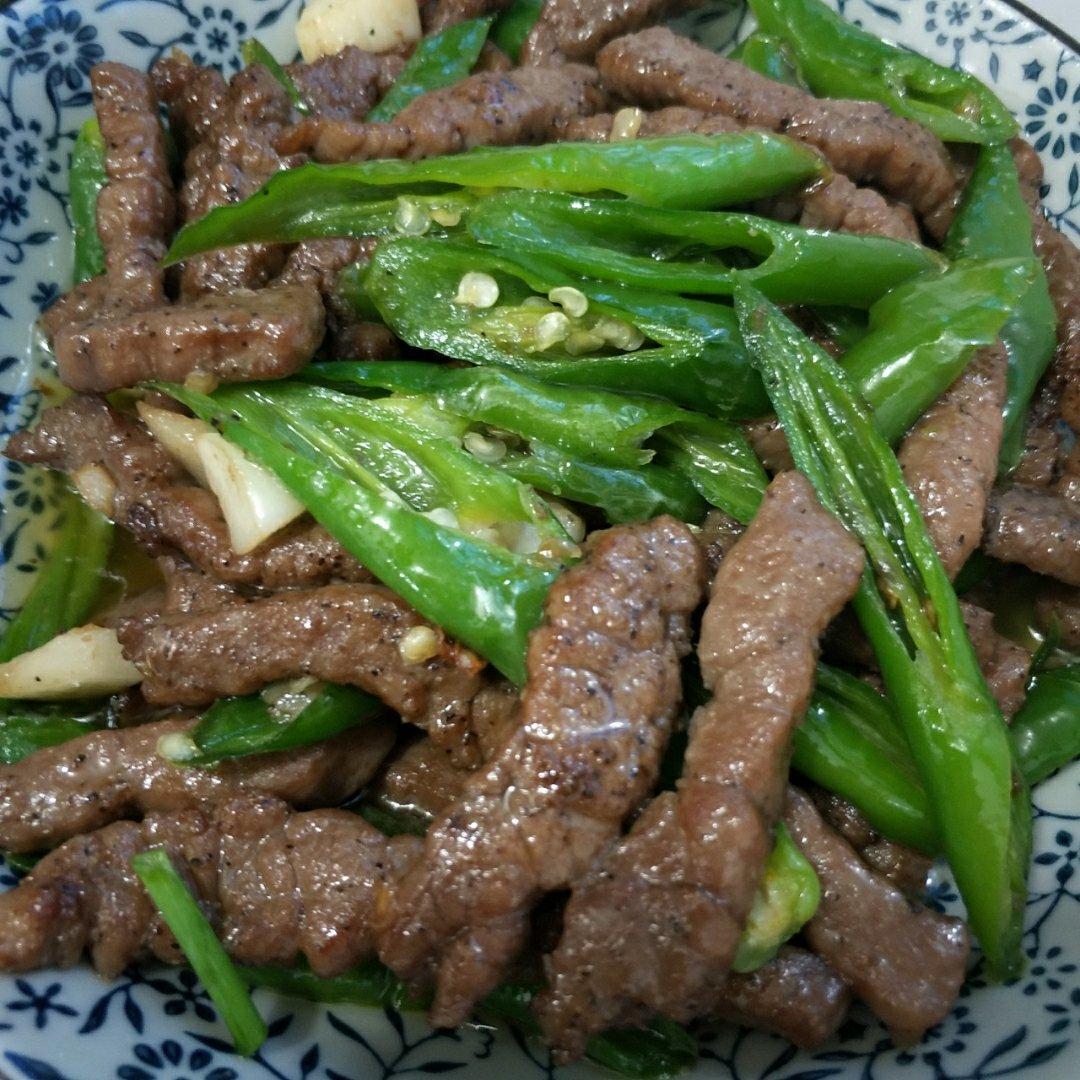 青椒牛柳