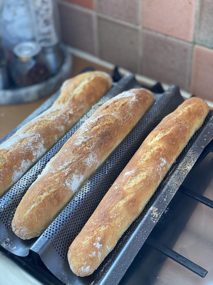 香脆健康的全麦法棍Whole Wheat Baguette