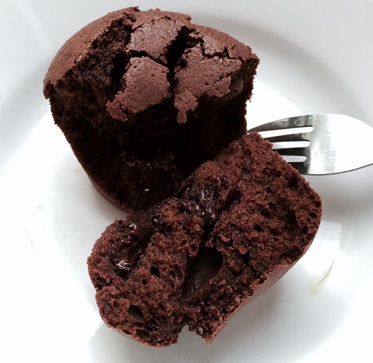 熙熙嘛做的莫尼卡美食厨房:爆浆巧克力蛋糕